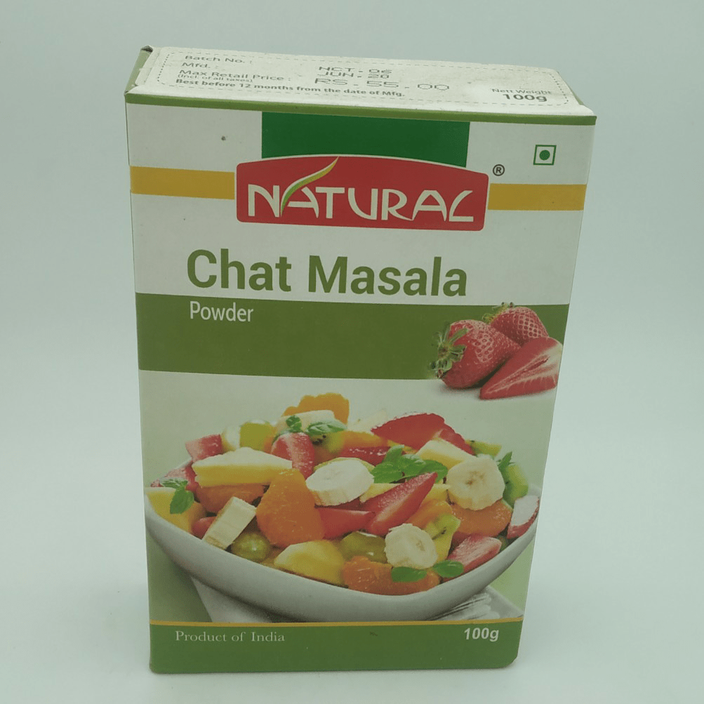 NATURAL CHAT MASALA 100G