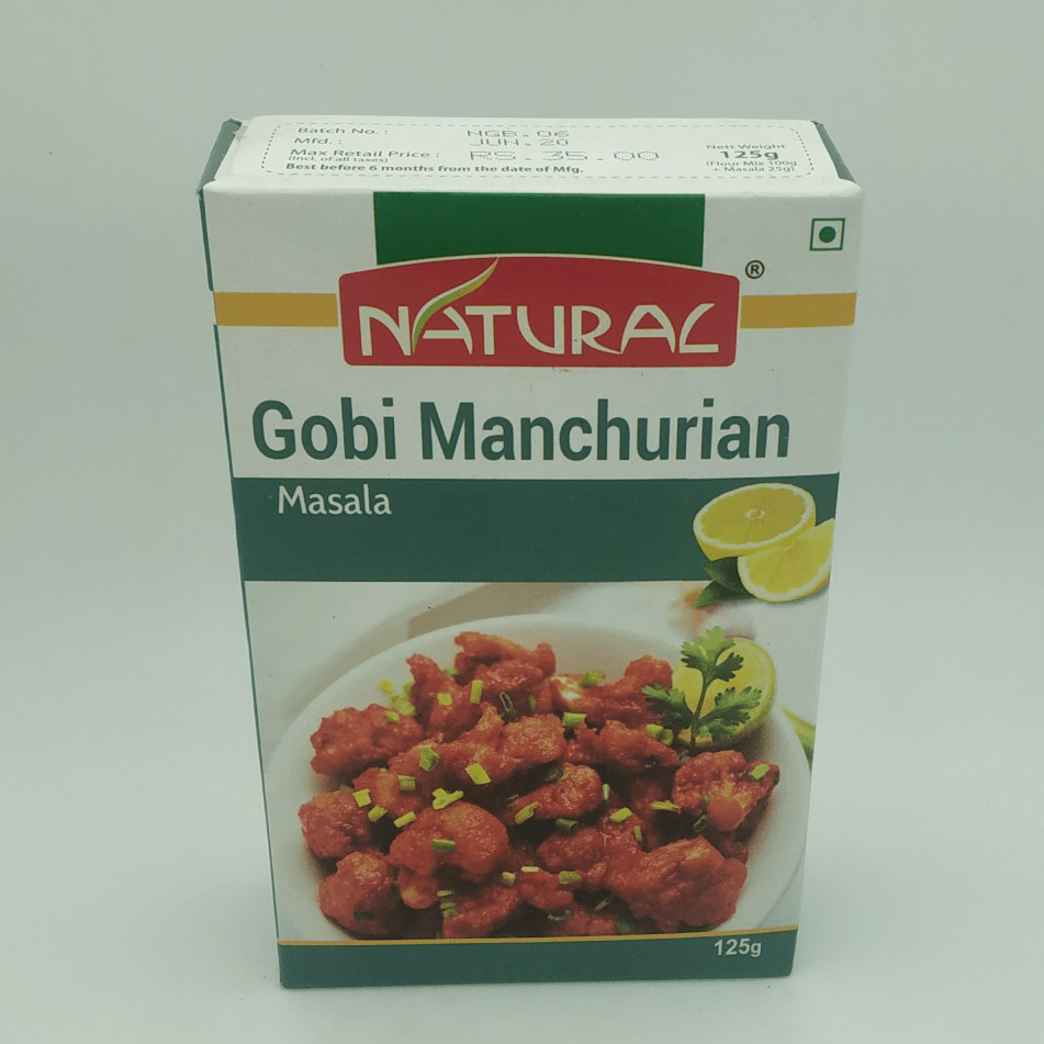 NATURAL GOBI MANCHURI MASALA 125G