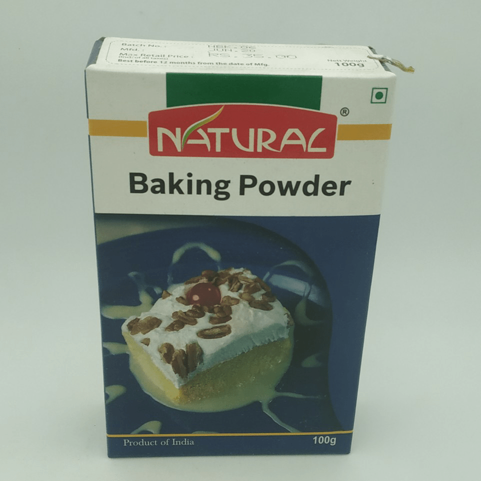 NATURAL BAKING POWDER 100G