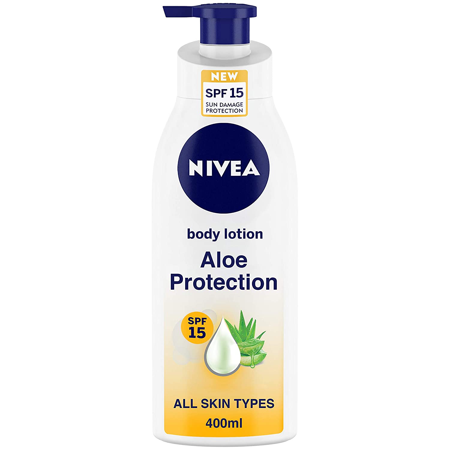 NIVEA BODY LOTION ALOE PROTICTION SPF 15 400ML