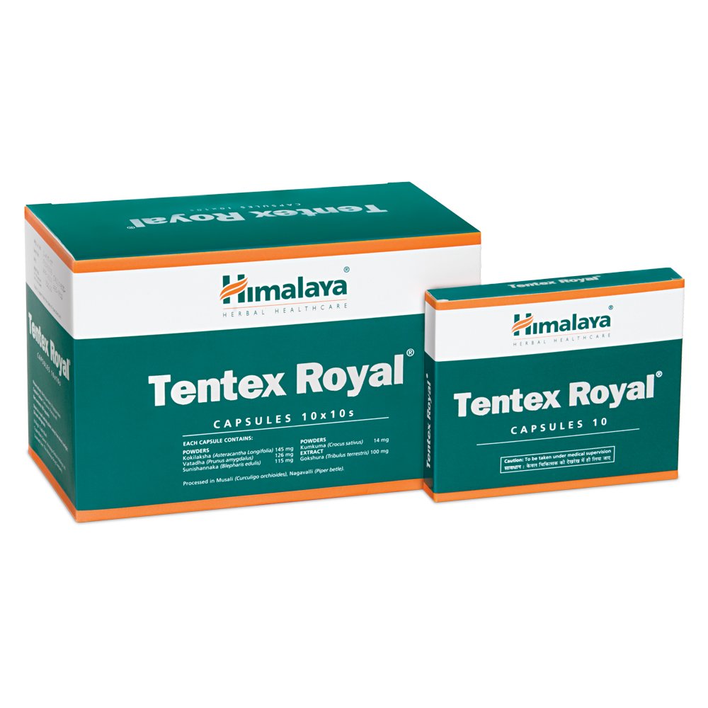 HIMALAYA TENTEX ROYAL CAPSULES 10