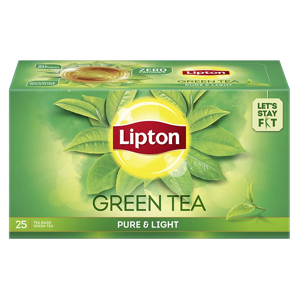 LIPTON GREEN TEA PURE LIGHT 25 BAGS