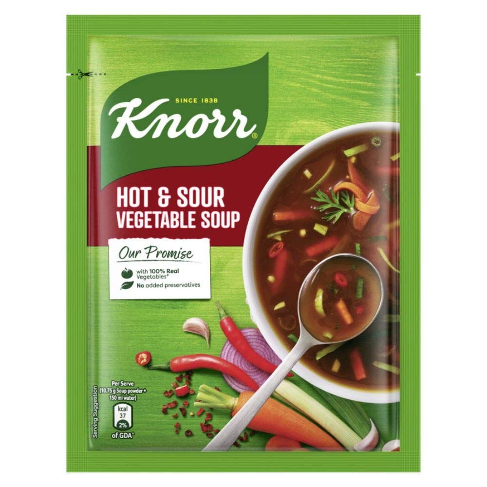 KNORR SOUP HOT & SOUR VEG 43G