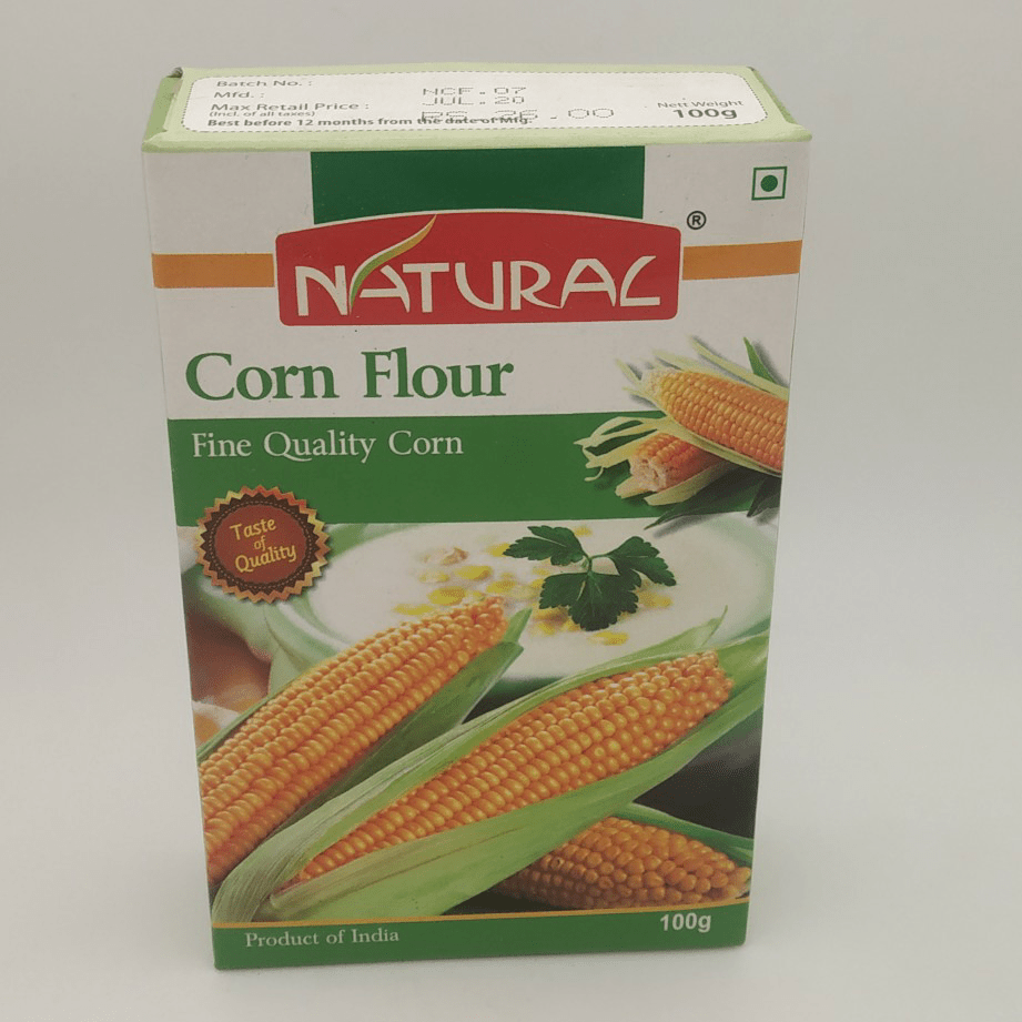 NATURAL CORN FLOUR 100G
