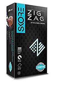 SKORE CONDOM ZIG ZAG 10S