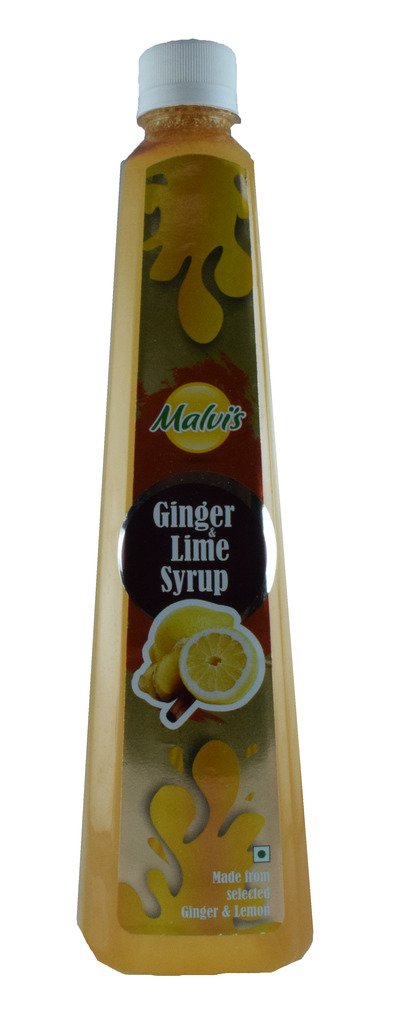 MALVIS GINGER LIME SYRUP 750ML