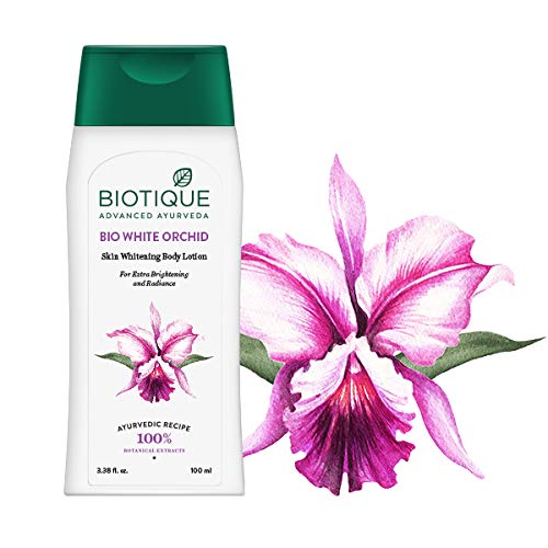 BIOTIQUE WHITE ORCHID WHITENING BODY LOTION 100ML