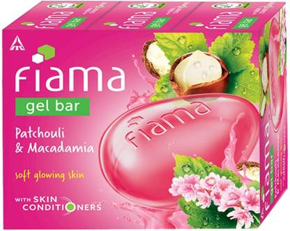 FIAMA SOAP PATCHOULI MACADAMIA 375GM SET