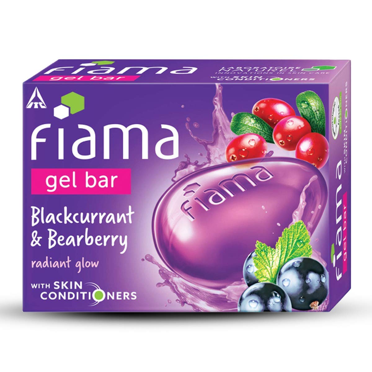 FIAMA SOAP BEARBERRY BLACKCURRANT 125GM