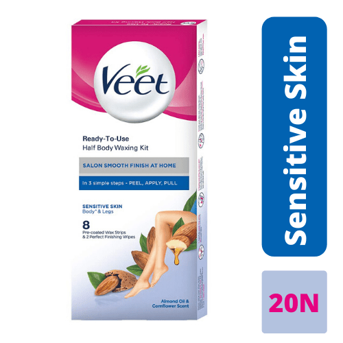 VEET WAX STRIPS SENSITIVE SKIN 20N PK Hypermart