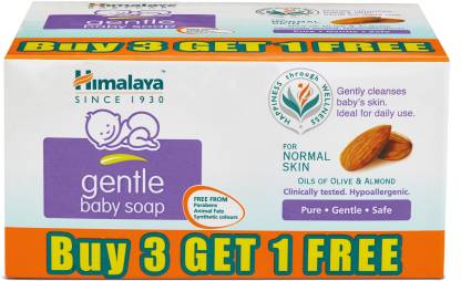 HIMALAYA BABY SOAP GENTLE 3+1 300G