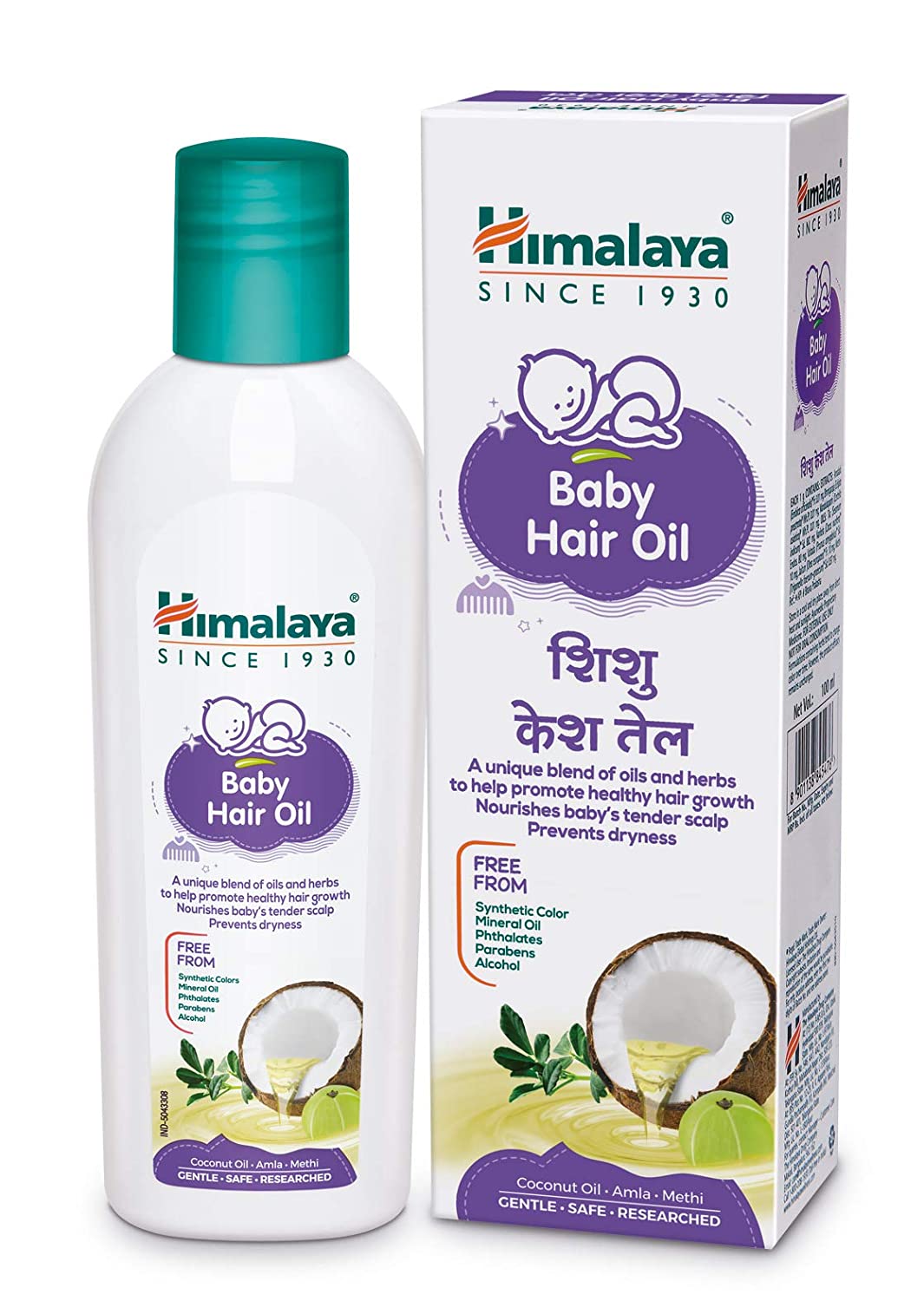 HIMALAYA BABY HAIR OIL 100ML