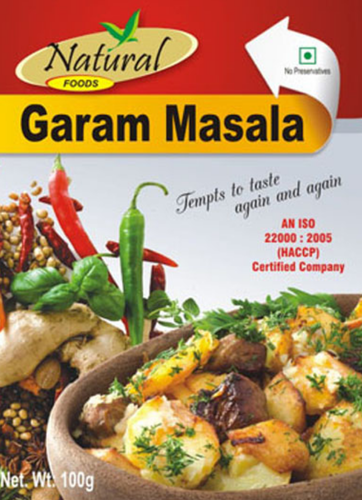 NATURAL GARAM MASALA 100G