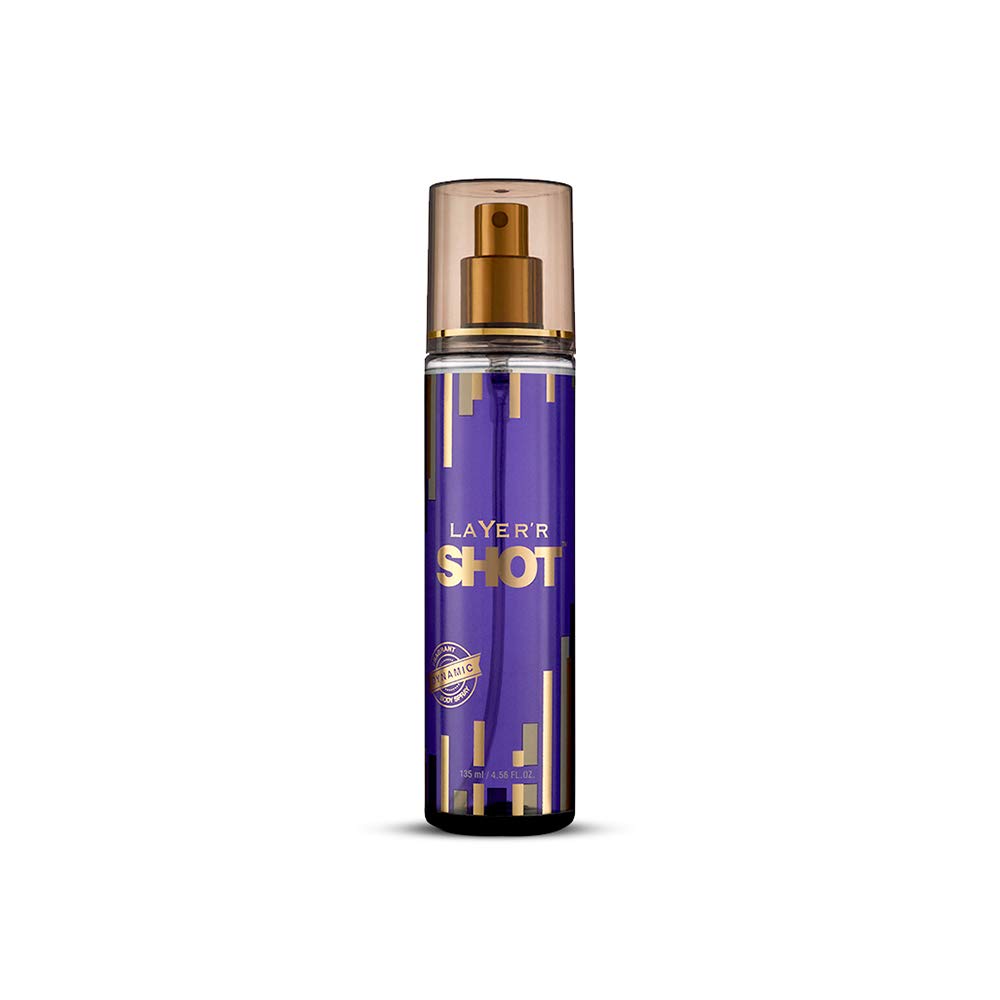 LAYERR SHOT BODY SPRAY DYNAMIC 135M