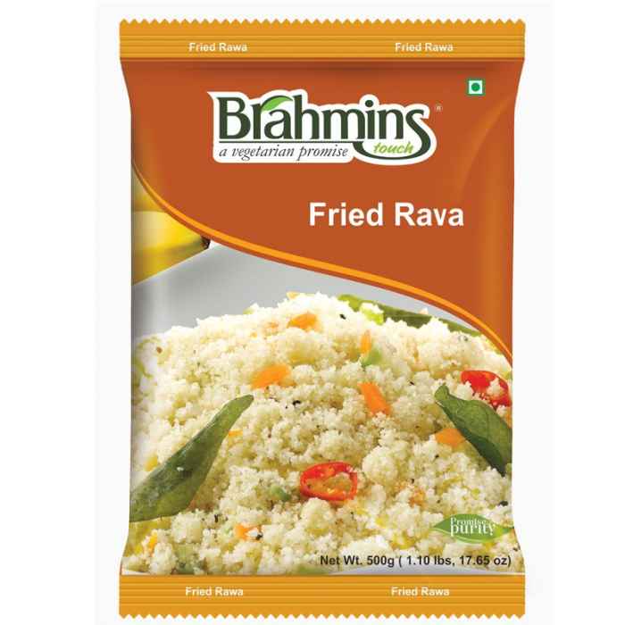 BRAHMINS FRIED RAVA 500GM