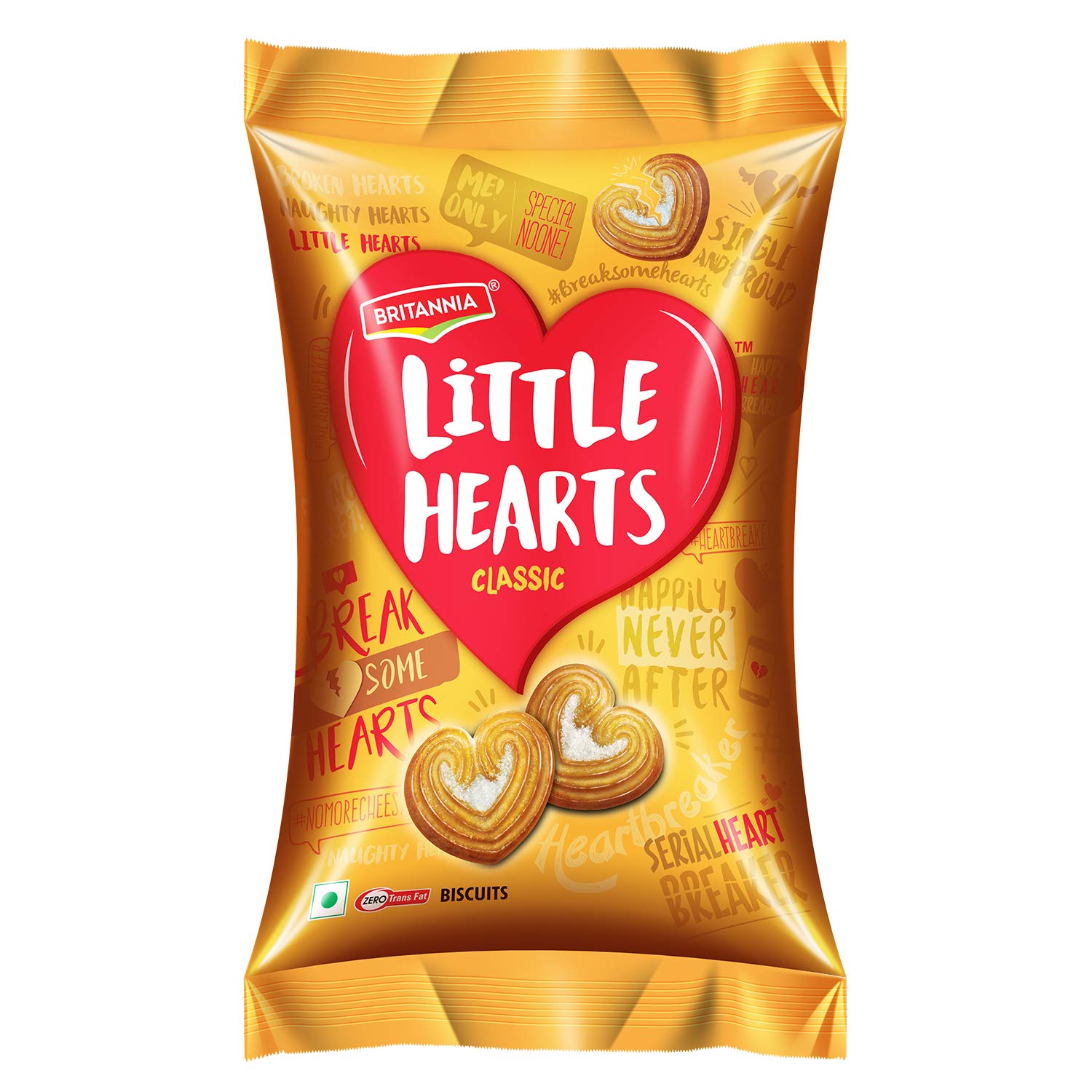 BRITANIA LITTLE HEARTS CLASSIC 75GM