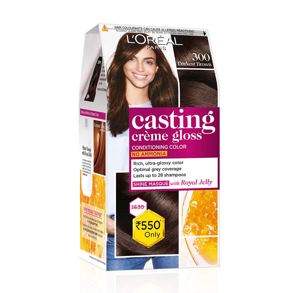 LOREAL CASTING CREME COLOUR  DARKEST BROWN