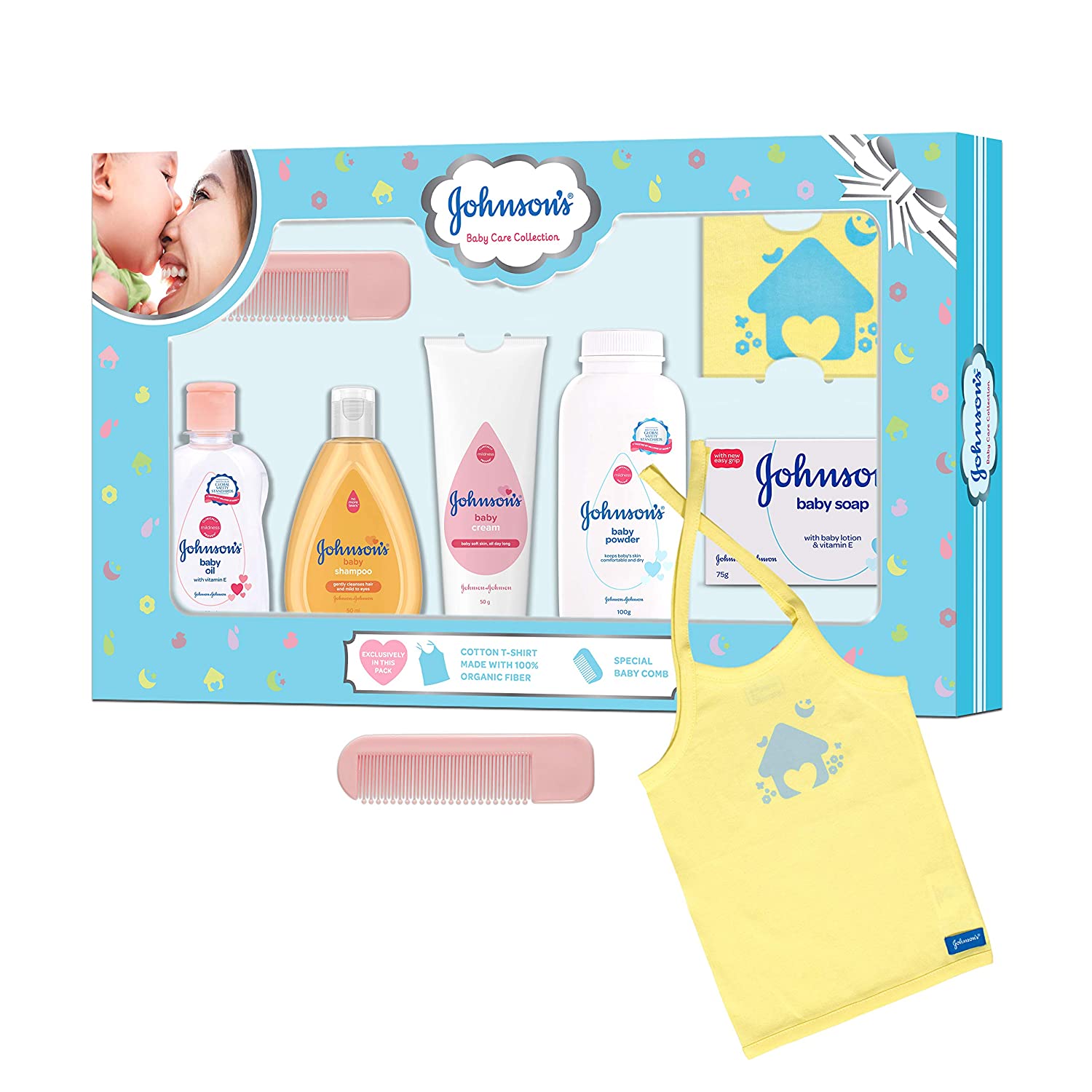 JOHNSONS BABY CARE COLLECTION GIFT PACK 7N
