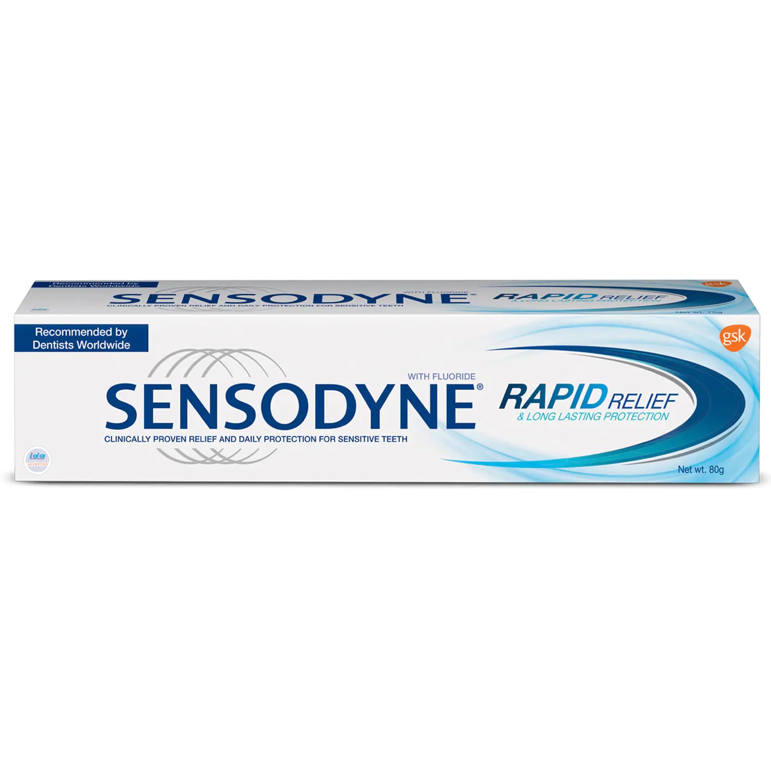SENSODYNE TOOTHPASTE RAPAID RELIEF 80G