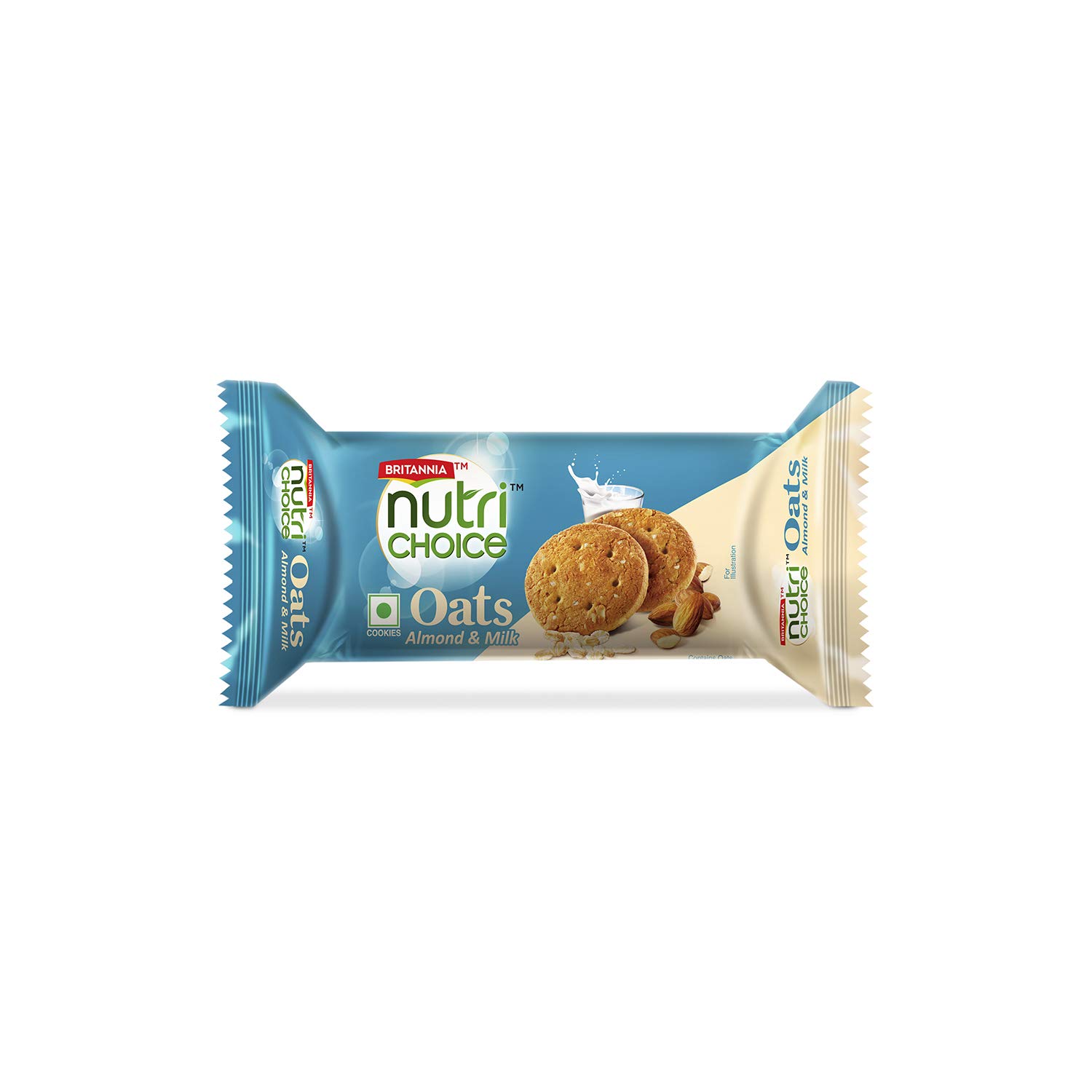 BRITANIA NUTRI CHOICE OATS ALMOND&MILK 75GM