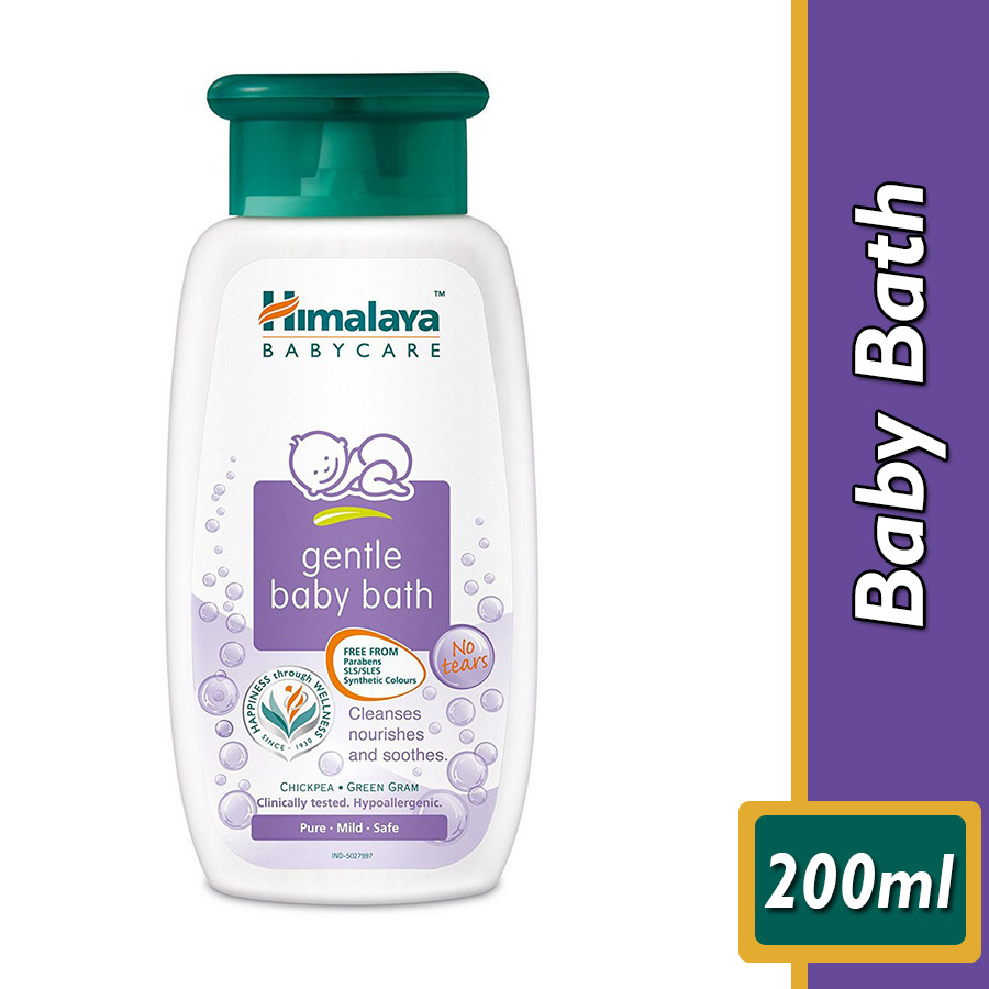 HIMALAYA BABY WASH GENTLE 200ML