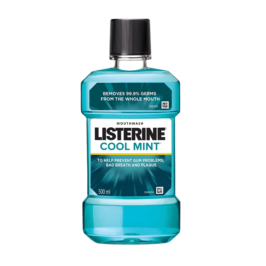 LISTERINE MOUTHWASH COOLMINT 500ML