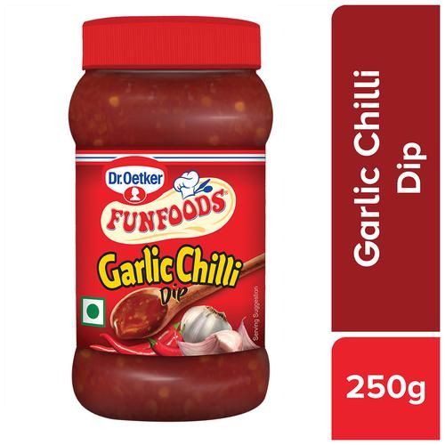 FUN FOODS GARLIC CHILLI DIP 250G