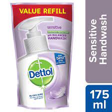 DETTOL HANDWASH SENSITIVE PACKET 175ML