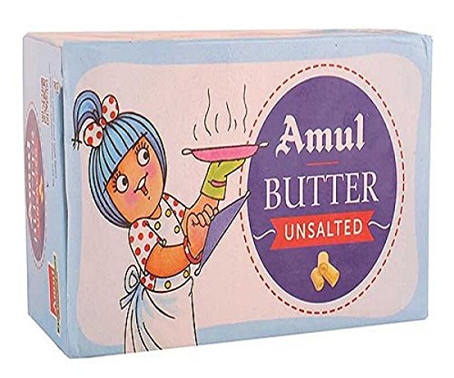 AMUL BUTTER UNSALTED 500GM