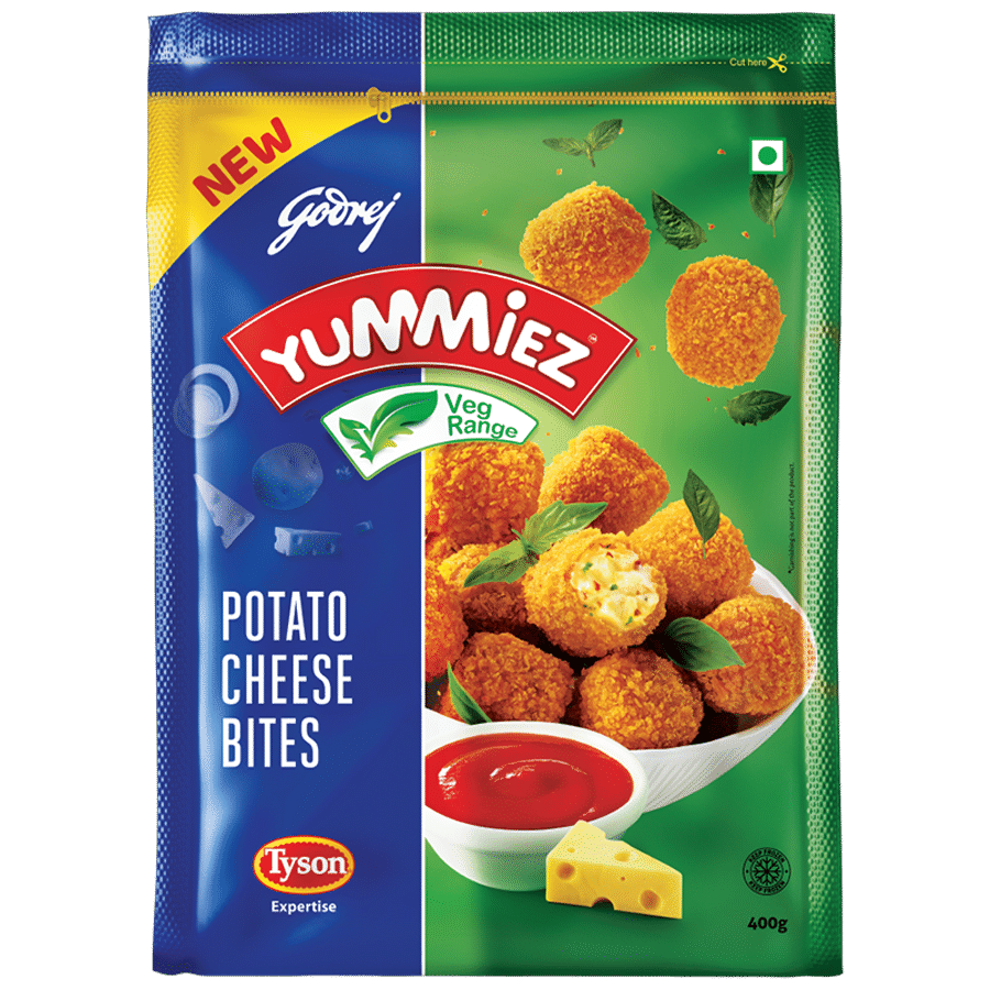 YUMMIEZ POTATO CHEESE BITES 400GM
