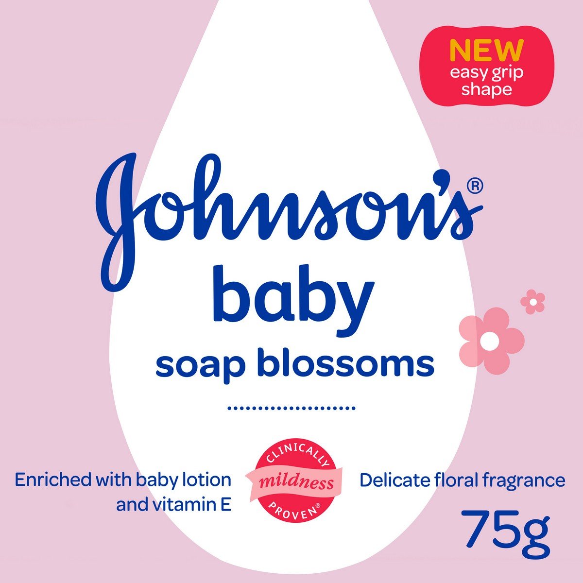 JOHNSONS BABY SOAP BLOSSOMS 75G