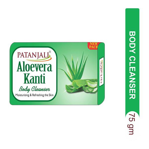 PATANJALI SOAP ALOEVERA KANTI 75GM