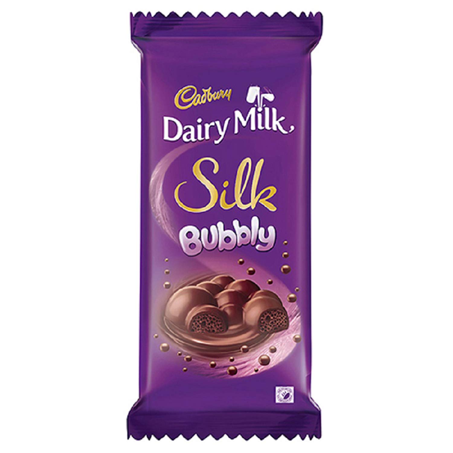 DAIRY MILK SILK BUBBLY 120GM