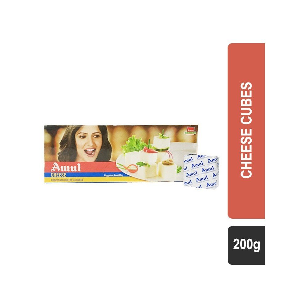 AMUL CHEESE CUBES 200G