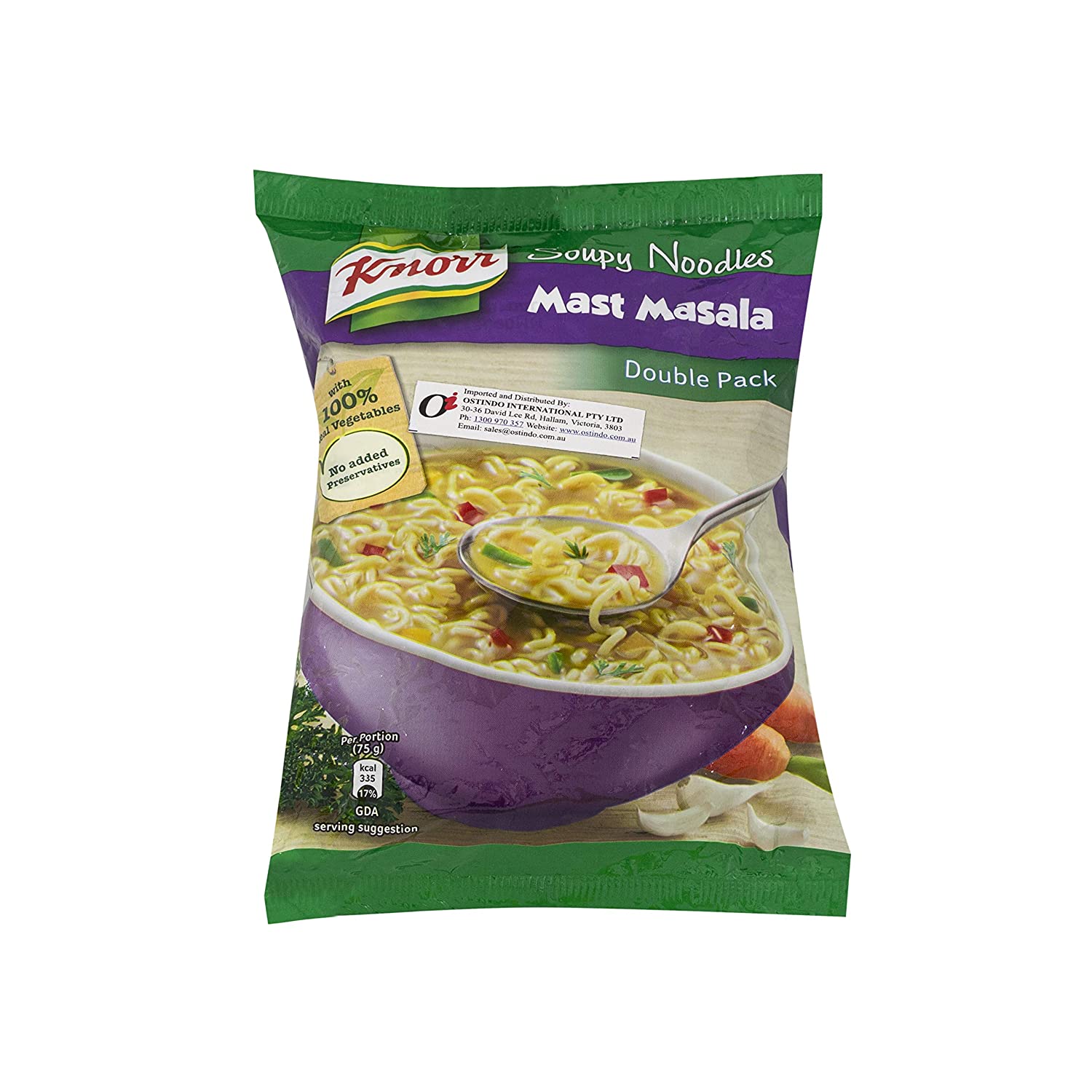 KNORR NOODLES MAST MASALA 75G