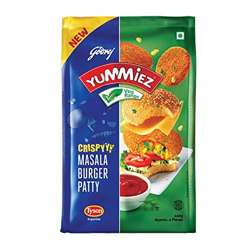 YUMMIEZ CRISPY MASALA BURGERPATTY 440GM