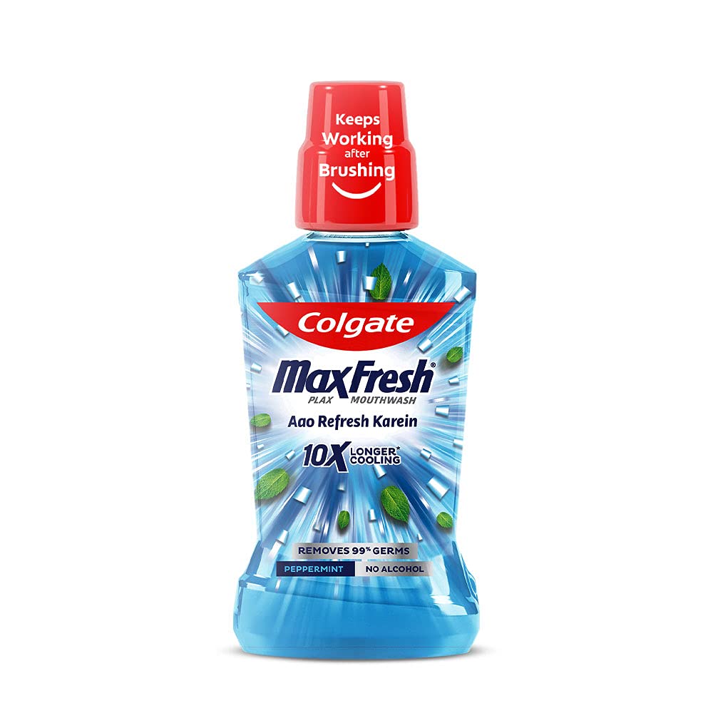 COLGATE MOUTHWASH PLAX PEPPERMINT 250ML