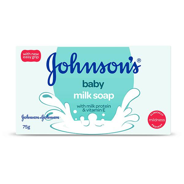 JOHNSONS BABY SOAP MILK 75G