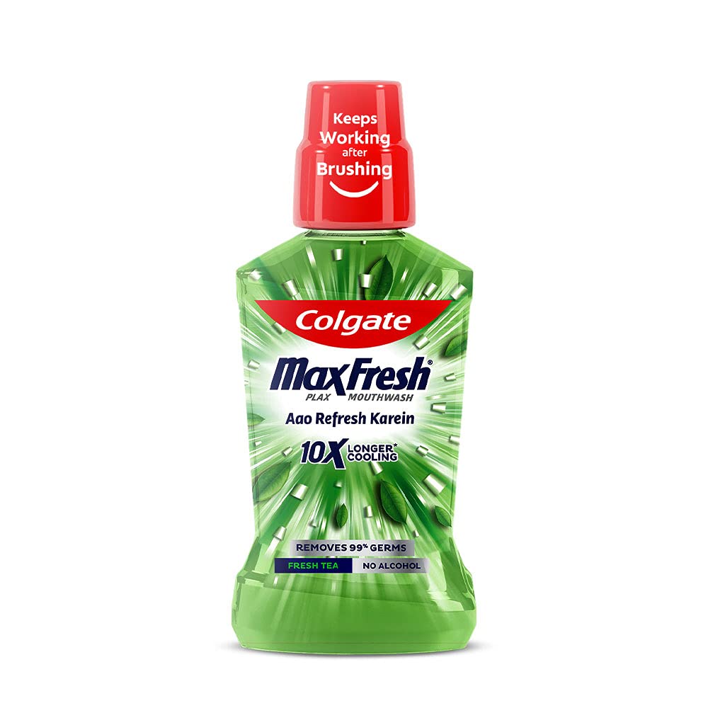 COLGATE MOUTHWASH PLAX FRESH TEA 500ML