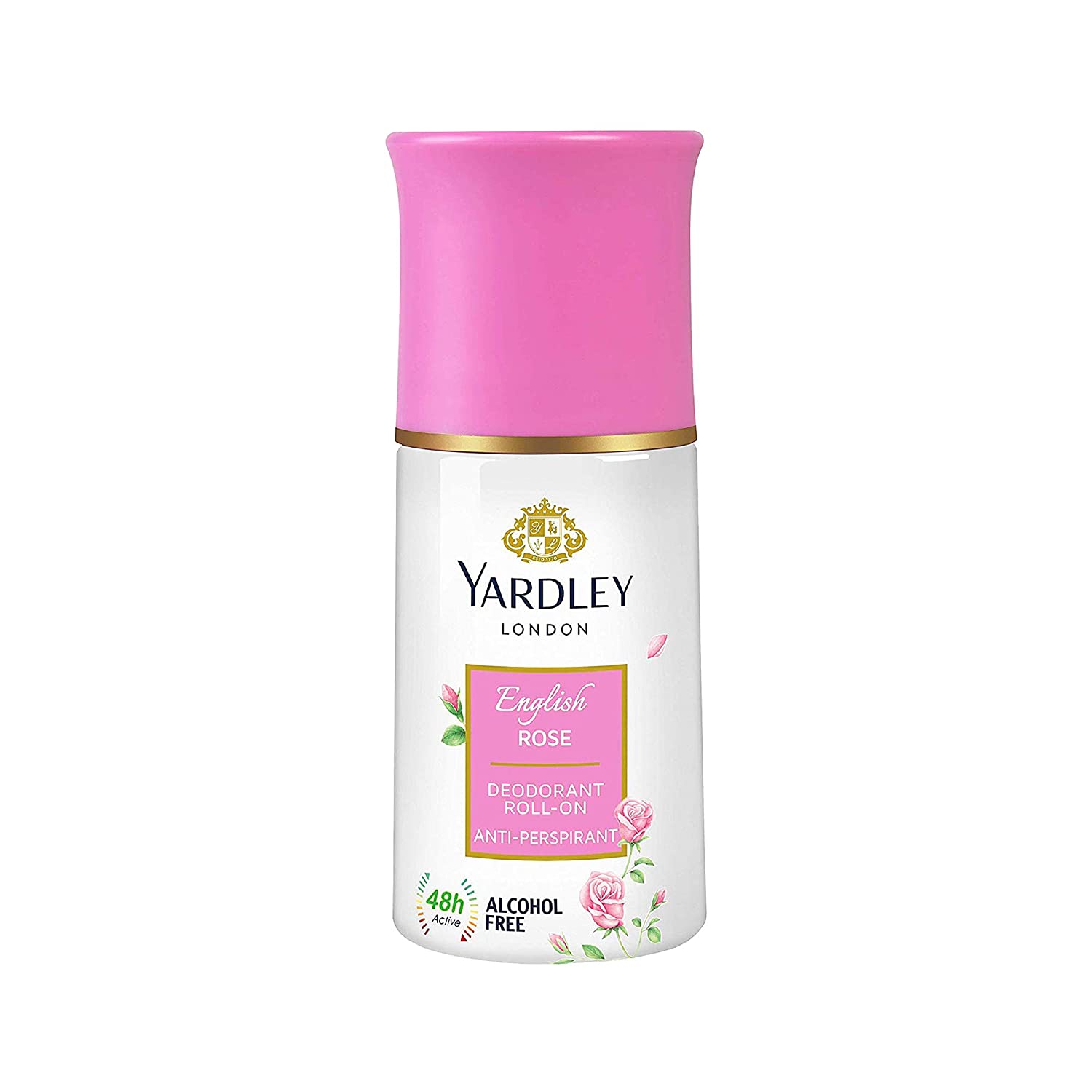 YARDLEY DEODORANT ROLL ON ENGLISH ROSE 50ML