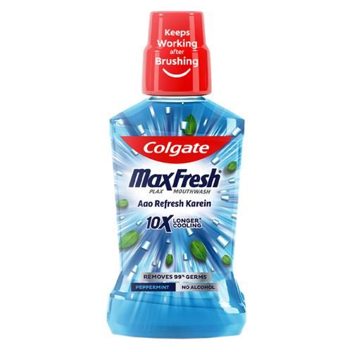 COLGATE MOUTHWASH PLAX PEPPERMINT 500ML