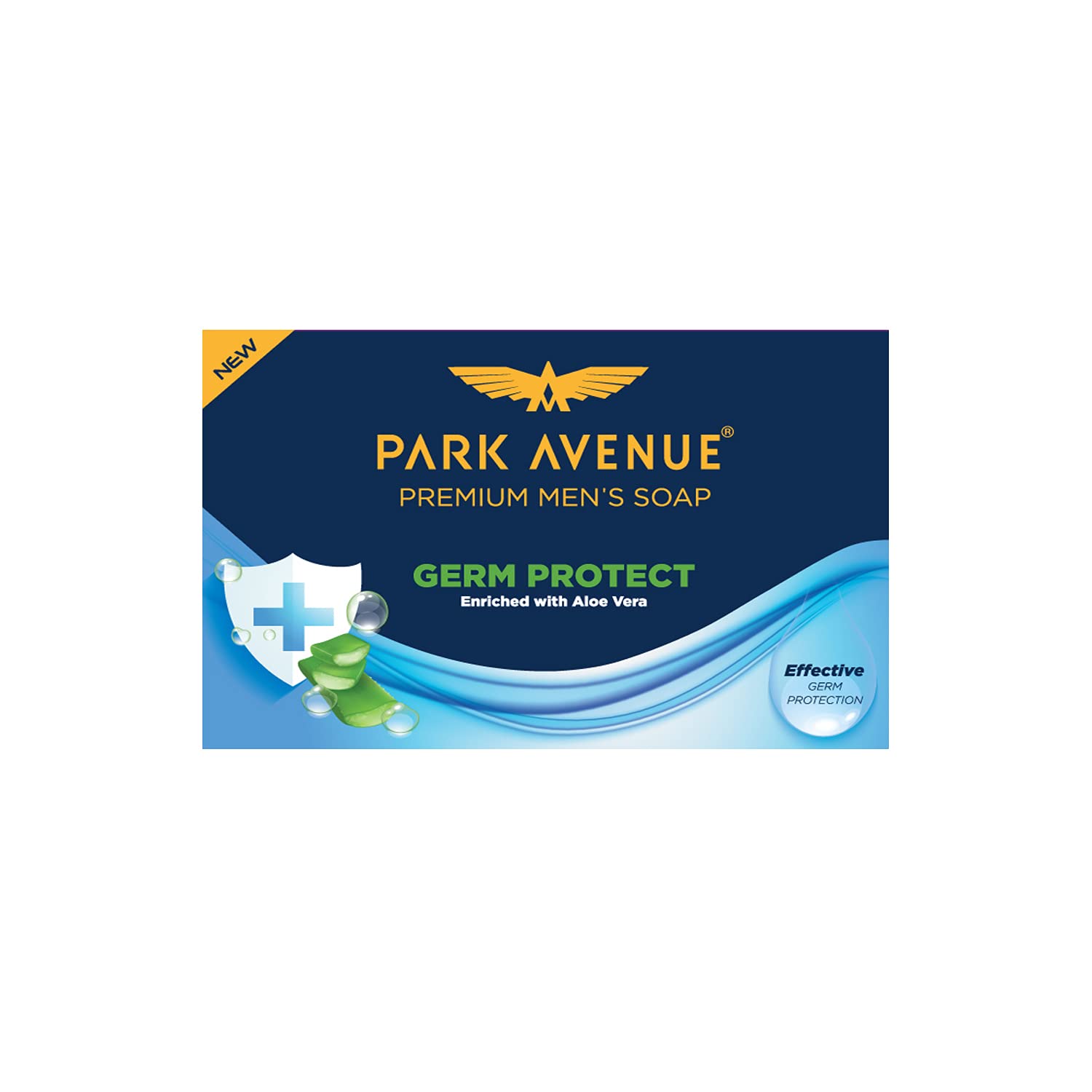 PARK AVENUE SOAP GERM PROTECT ALOE VERA 125GM
