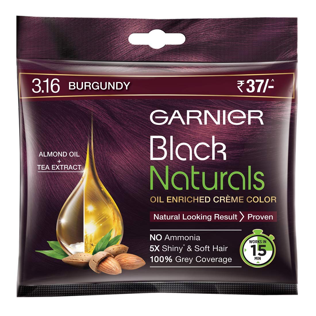 GARNIER NATURAL BURGUNDY 20ML 20G