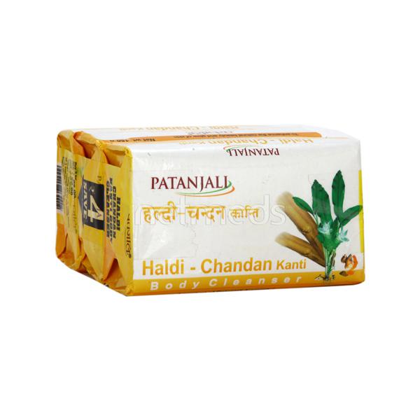 PATANJALI SOAP HALDI CHANDAN 150GMX3 SET
