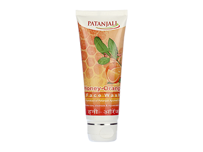 PATANJALI HONEY&ORANGE FACE WASH 60G