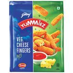 YUMMIEZ VEG CHEESE FINGERS 400G