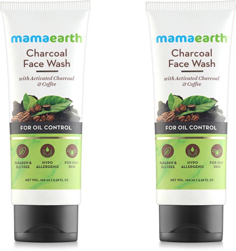 MAMAEARTH FACE WASH CHARCOL 100GM