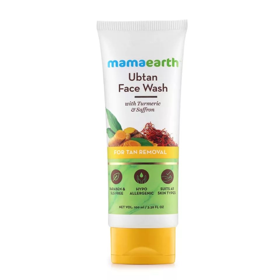 MAMAEARTH FACE WASH UBTAN 100GM