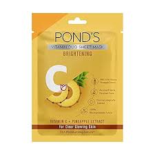 PONDS SHEER MASK BRIGHTENING 25ML