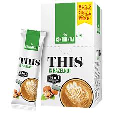CONTINENTAL 3 IN 1 HAZELNUT 22G